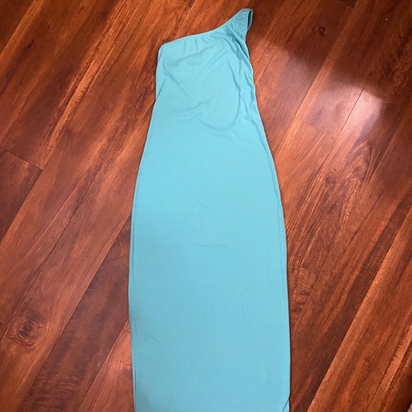 Saturday Night Midi Dress in TURQUOISE BLUE - Small (NWOT) - Picture 3 of 4